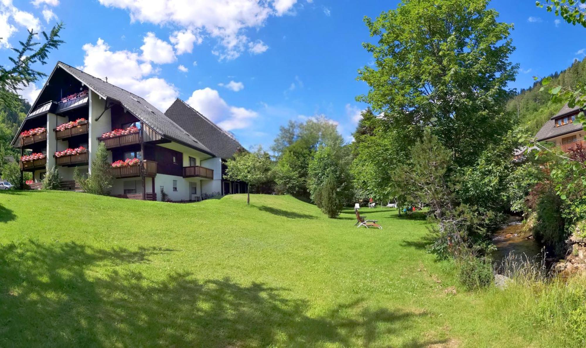 Naturidyll Am Fluss - Ferienhaus Albmatte - Grosser Garten Zum Grillen Und Entspannen-Direkt Neben Dem Radon Revitalbad Mit Sauna Und Thermalbecken St. Blasien Dış mekan fotoğraf